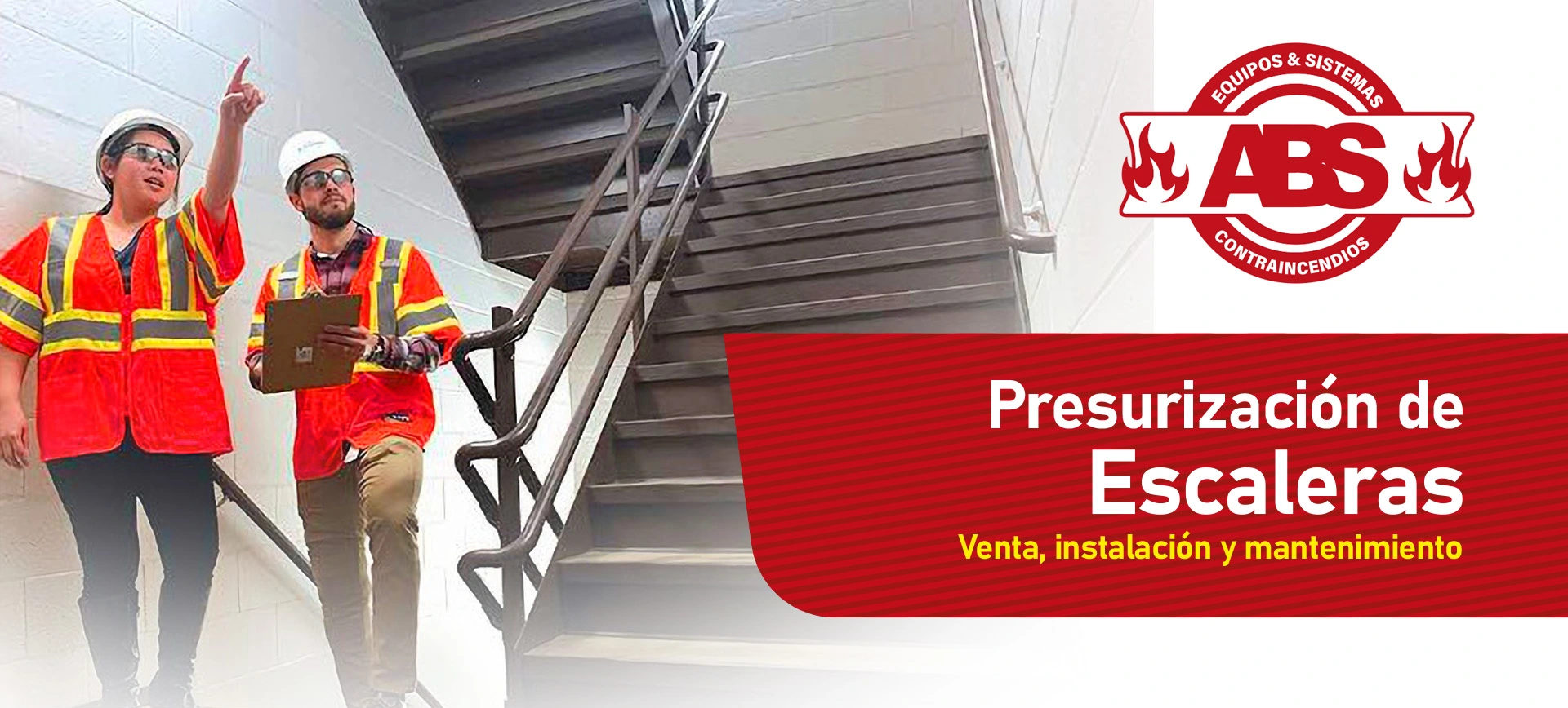 Mantenimiento y Venta de Presurización de Escaleras
