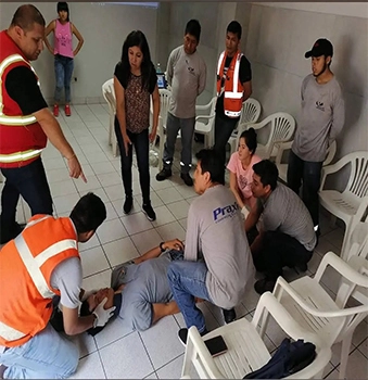 Capacitación Primeros Auxilios